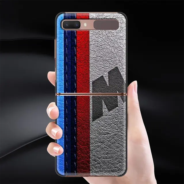 Phone Case For Samsung Galaxy Z Flip Cover ZFlip 3 5G Cover Black Hard Shell Back Luxury Capa Fundas Russia Spain France Line B08