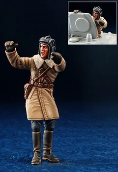 

1/35 Russian T-3476 Commander Resin figure Model kits Miniature gk Unassembly Unpainted