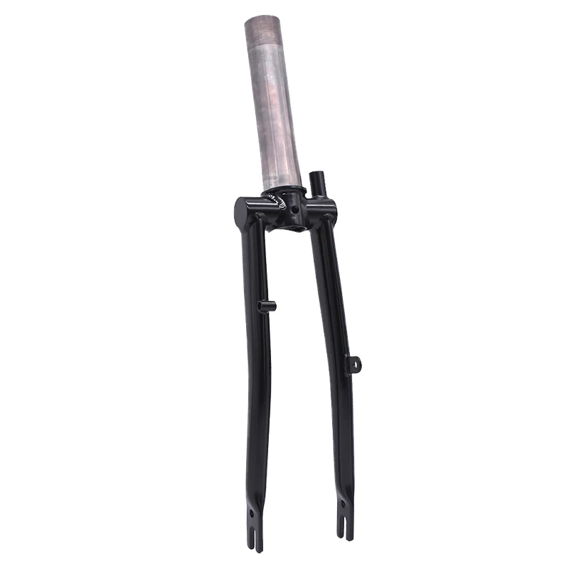 Bike Fork Black TWTOPSE титановая велосипедная Рама из сплава для Brompton складной велосипед или велосипед из титанового сплава Передняя вилка для Brompton складной велосипед - Цвет: Bike Fork Black
