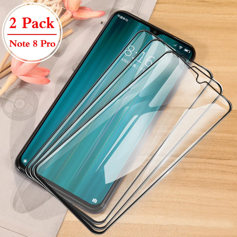 

2 Packs For Xiaomi Redmi Note 8 Tempered Glass 9H Explosion-proof Screen Protector Film For Xiaomi Redmi Note 8 Pro Note 8 Glass