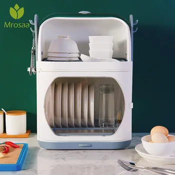 

Dish Rack Kitchen Storage Holder Drainer Bowl Tableware Plate Portable Drying Rack Home Shelf Dinnerware Organizer Box Cupboard