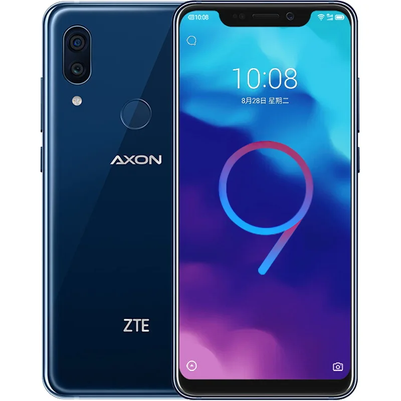 

New Original ZTE Axon 9 Pro Mobile Phone Octa Core 6G/8G RAM 64G/256G ROM Snapdragon 845 Android 8.1 6.21" 20.0MP Fingerprint