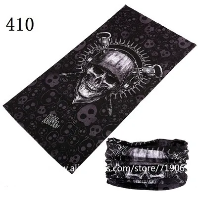 Skull Series Bandanas Sport Bicycle Motorcycle Variety Turban Magic Headband Veil Multi Head Scarf Scarves Face Mask Wrap mens navy scarf