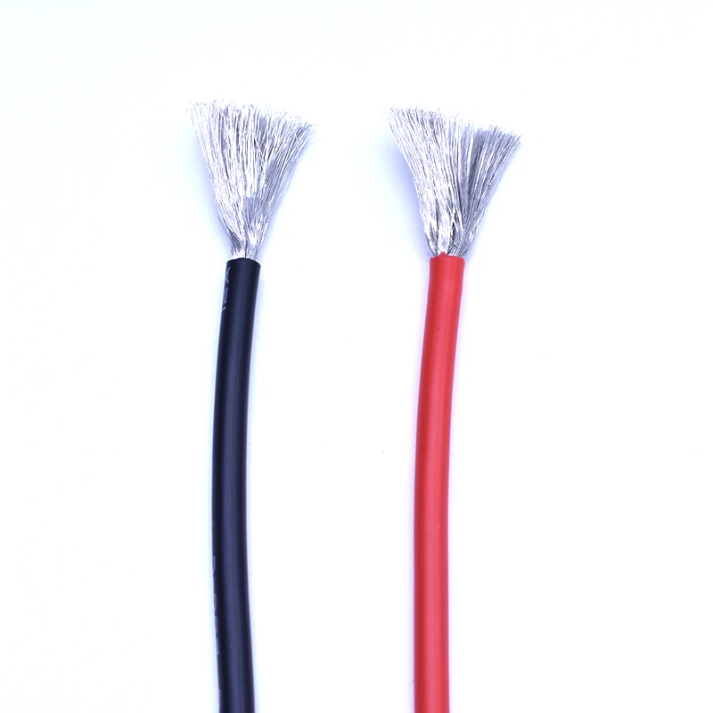 

RC 2.5M Black+2.5M Red High Quality Special Soft 18awg Silicone Wire High Temperature Soft Electric Wire
