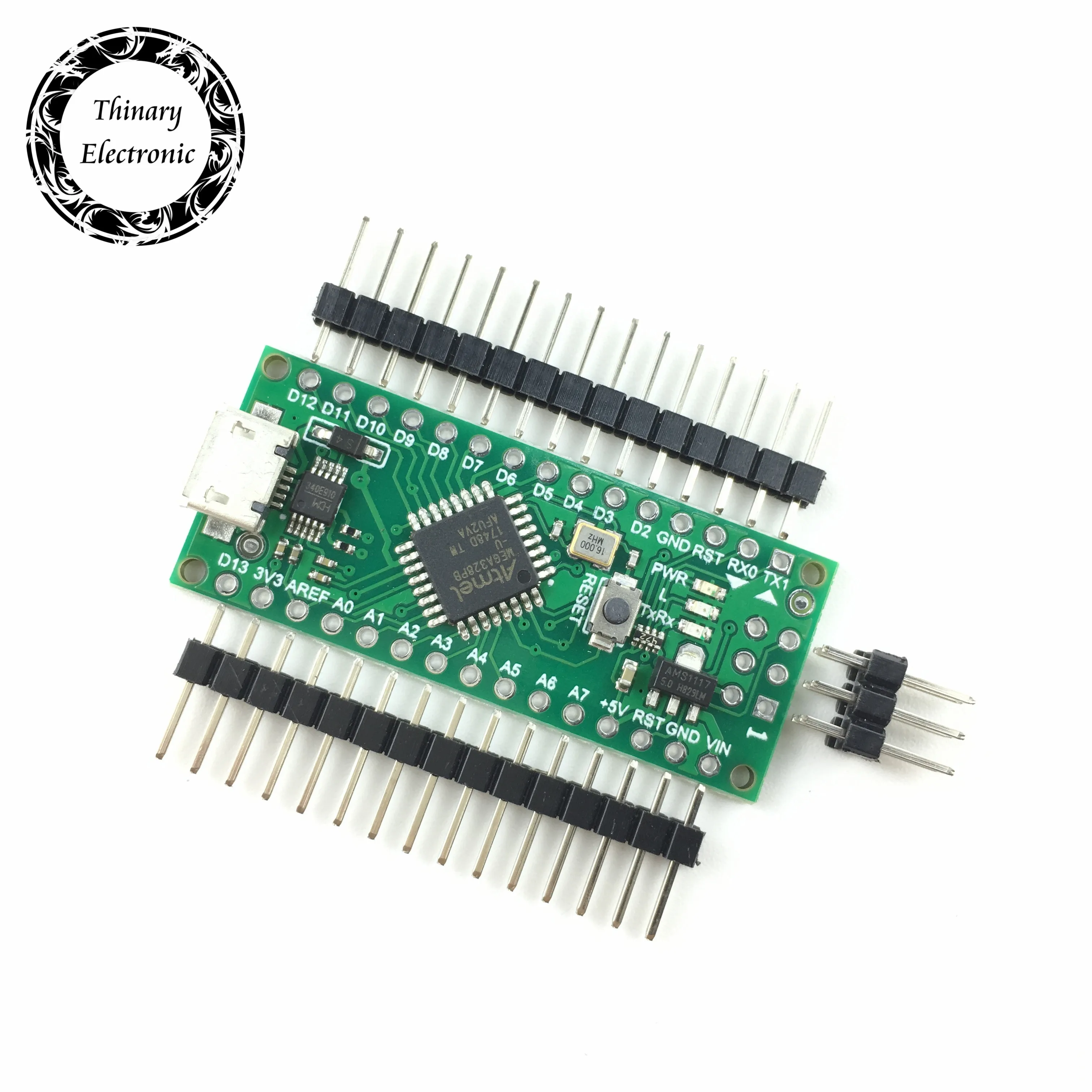 50 шт. Nano 3 0 контроллер совместим с arduino совместимые nano Atmega328 серии CH340 USB драйвер НЕТ