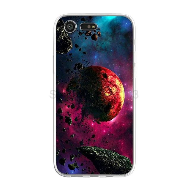 Soft Silicone Tpu Case For Sony Xperia X Z1 Mini Compact PS30 X Mini Back Case For Sony Xperia 1 II Xperia1 2 Phone Cover Etui V021