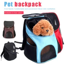 Aliexpress - Pet Carrier Breathable Cat Dog Puppy Zippered Carry Backpack Travel Walking Portable Breathable Shoulders Backpack Bag