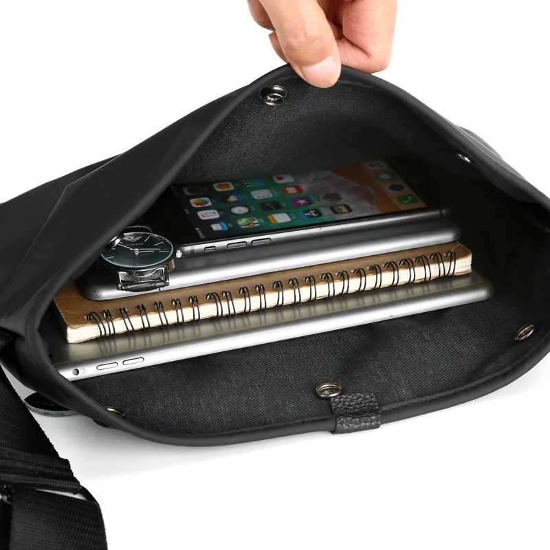 Men's Messenger Bag Fashion Business Travel Shoulder Bag Men's Oxford Fabric Lightweight Briefcase Messenger Handbag Youth
