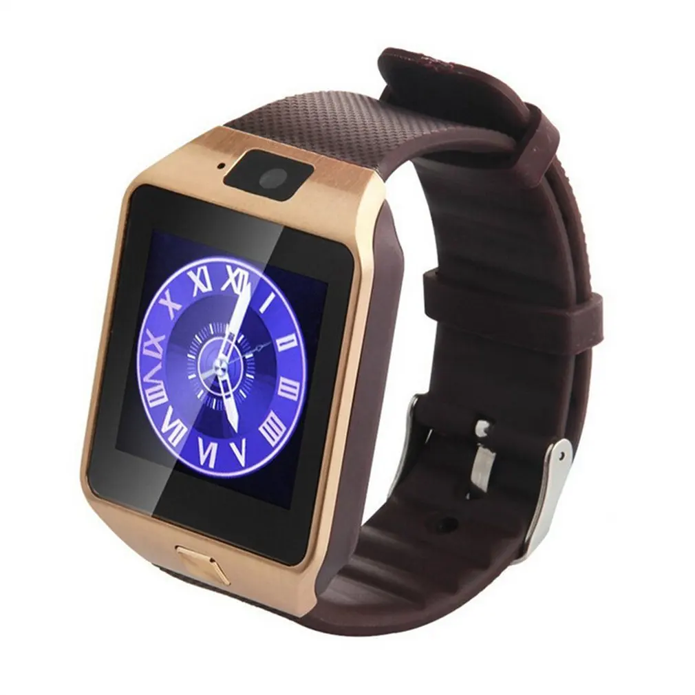gold and silver smartwatch