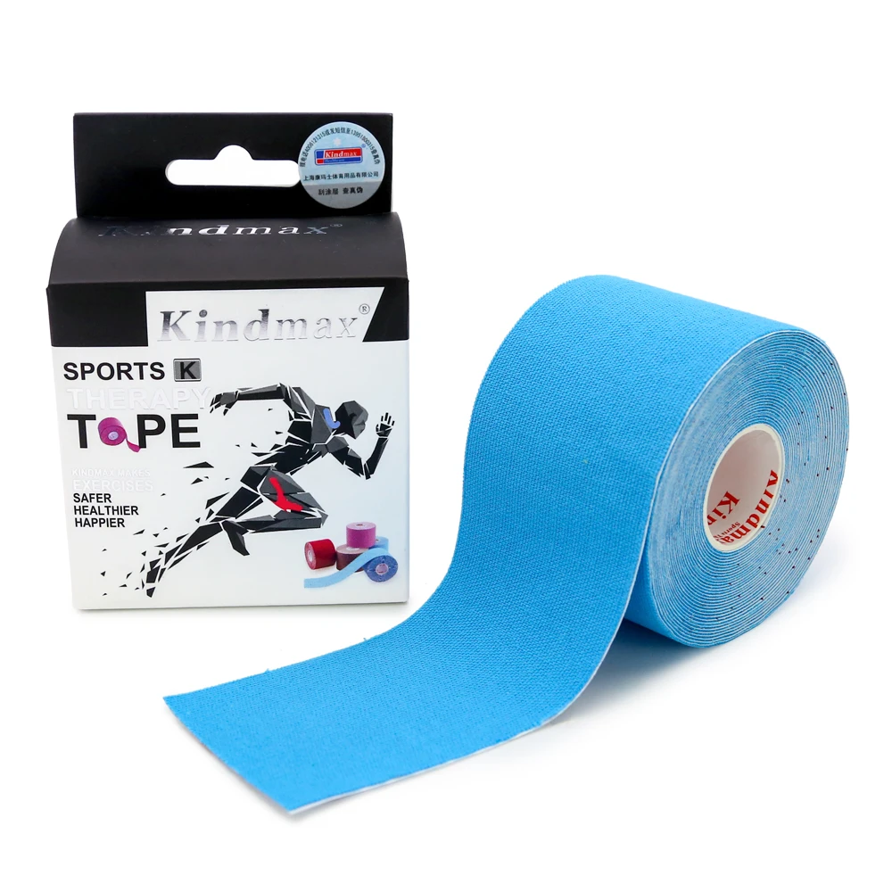 Sports Tape Kinesiology Tape Knee Pad 5cm*5m Cotton Kinesiology Tape Knee Pads for Sport Fitness Elastic Athletic Bandage for Muscle