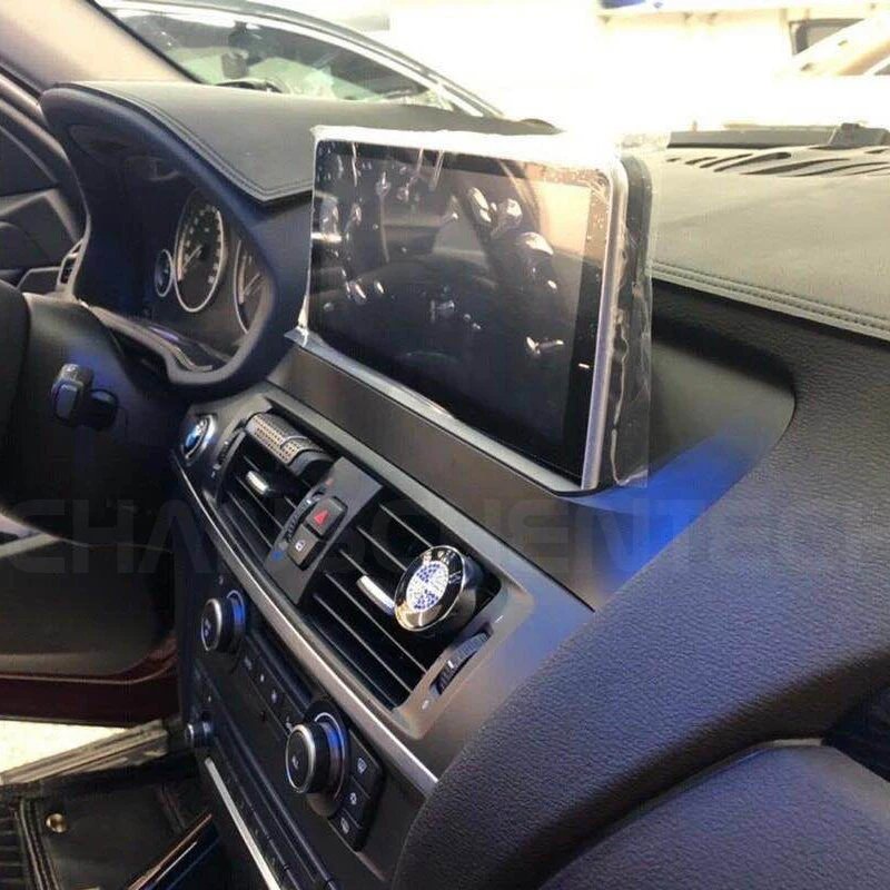 HD Black Screen 1920x720 Android 10.0 64G Screen for BMW x3 x4 F25 F26 NBT Support OEM iDrive Aux BT WiFi Rear Cam GPS Sat Navi