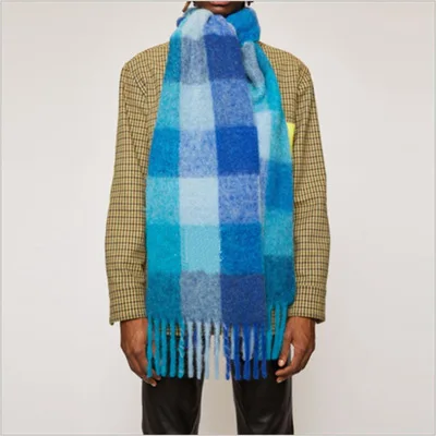 NEW 2021 AC winter scarves for women shawls warm wraps lady pashmina pure blanket cashmere scarf neck headband hijabs stole A-4