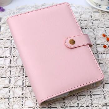 

Diary PU Leather Notebook Cover Spiral Travel Journal Diary Notepad School Supplies Notebook Stationery Birthday GiftCandy Color