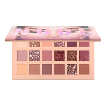 

The New NUDE Eyeshadow Palette , Beauty 18 Colors Eyeshadow Palette Blendable Long Lasting Eye Shadow Palettes Neutrals Smoky