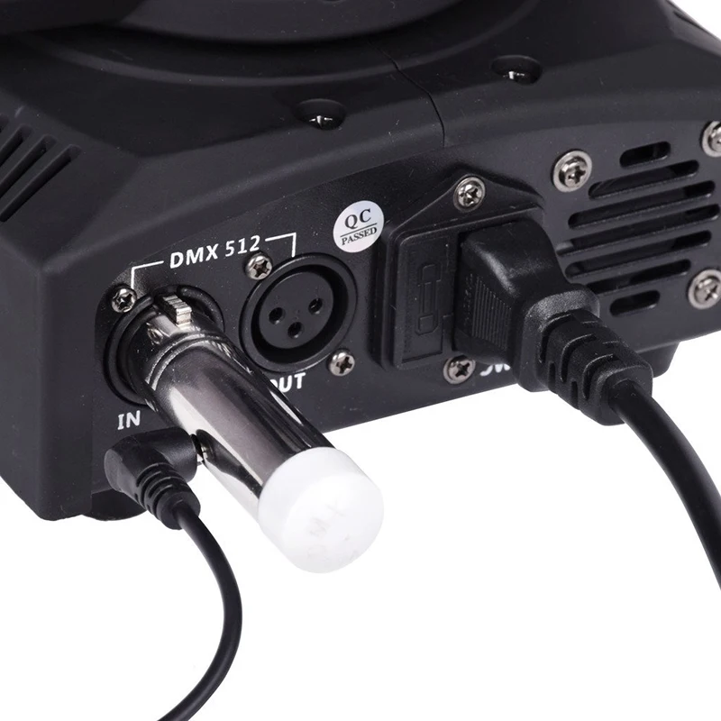 HLZS-5 pcs DMX512 DMX Dfi DJ 2.4G Wireless 1 Transmitter and 4 Tricolor LED Indicators Receiverr For DJ LED Lighting Control
