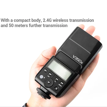 

Godox V350 TTL 2.4G Camera Speedlight Speedlite Studio Flash for Nikon Canon Sony Fujifilm Olympus Godox Camera Flash