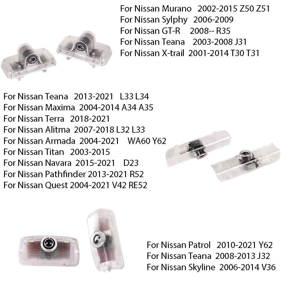 Для Nissan Teana J31 J32 J33 Altima L31 L32 L33 L34 Murano Z50 Z51 патруль Y62 светодиодный Светодиодная лампа
