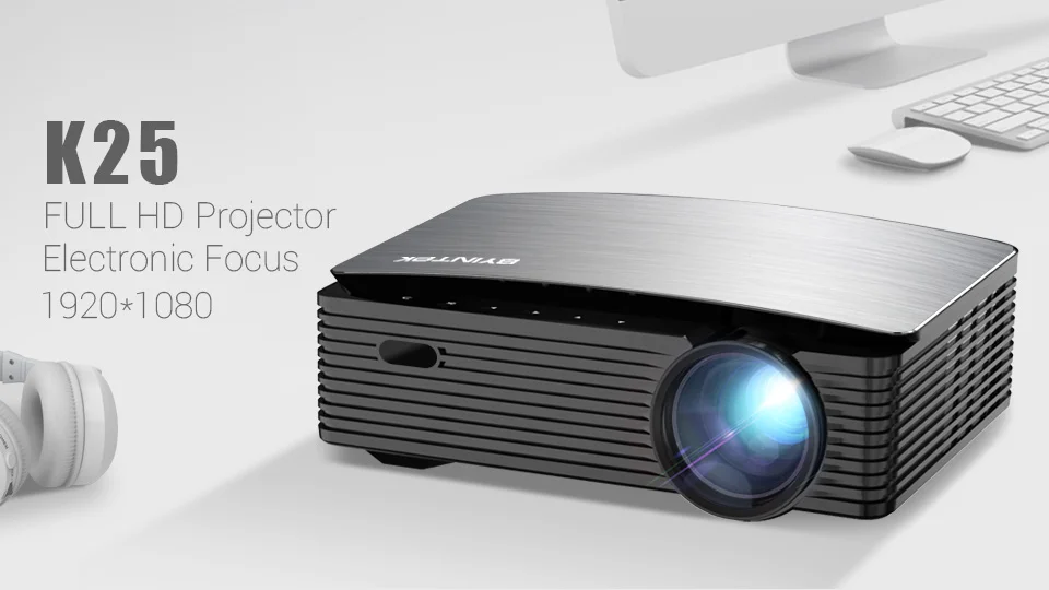 apple projector BYINTEK K25 Native Full HD 4K 1080P LCD Smart Android Wifi LED Video Home Theater Projector 3D for Movie Game Smartphone Tablet mini projector for iphone