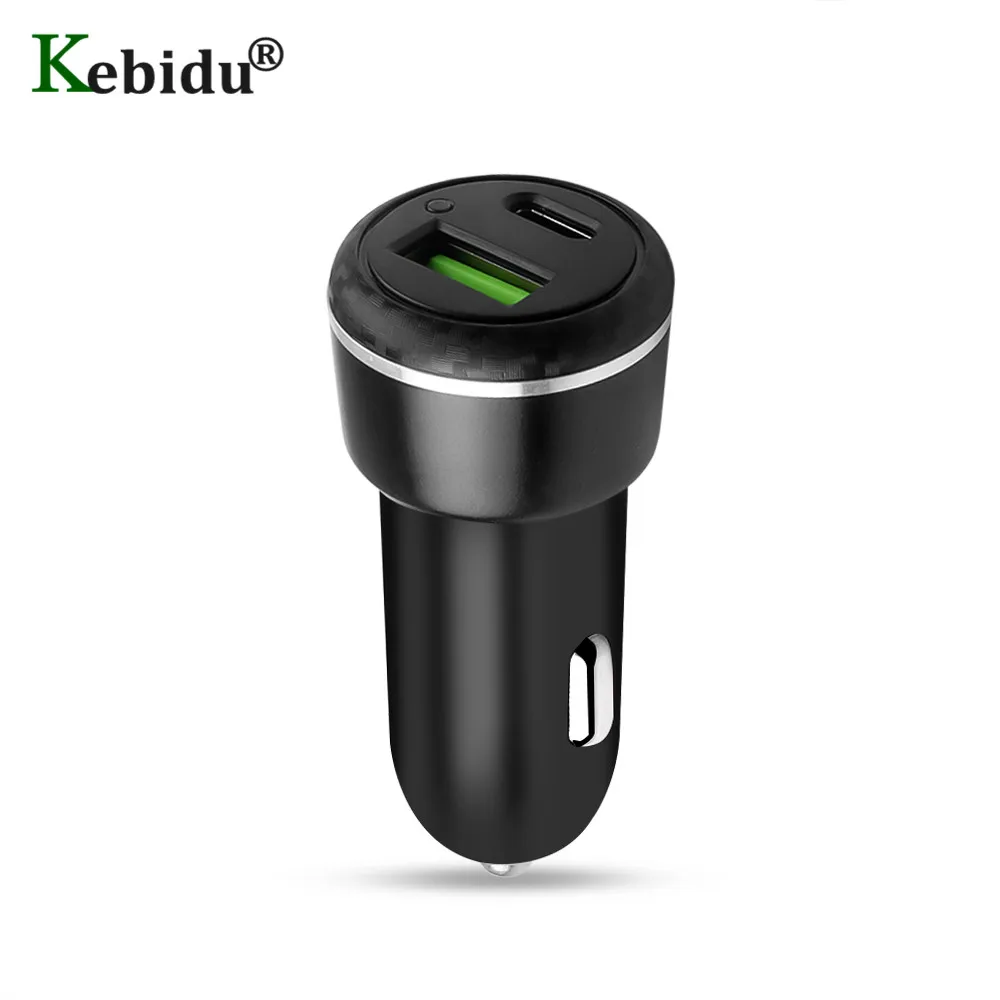 Быстрая зарядка 3,0 USB Автомобильное зарядное устройство для Xiaomi Mi huawei быстрая PD зарядка SCP QC3.0 USB C автомобильное зарядное устройство для телефона