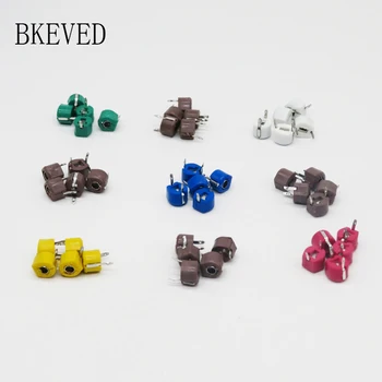 

20pcs JML06-1 6mm 5PF 10PF 20PF 30PF 40PF 50PF 60PF 70PF trimmer Adjustable capacitor 5P 10P 20P 30P 40P 50P 60P 70P 120P