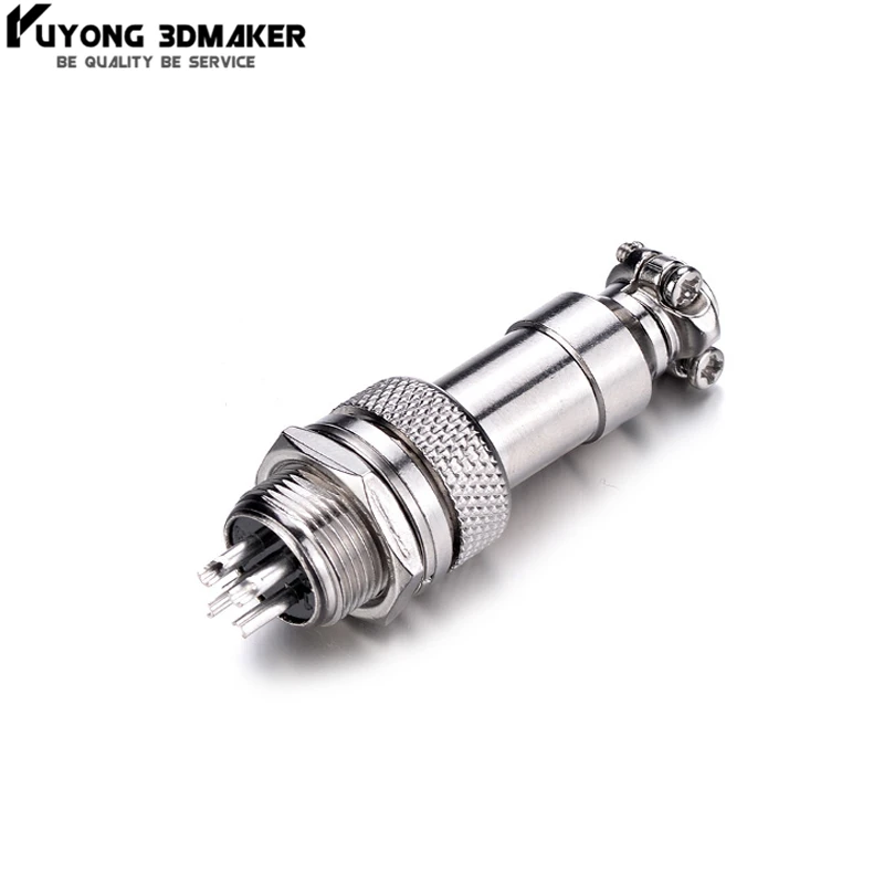 

GX12 12mm 4Pin 250V 15A Male And Female Connector Electrical Connector Aviation Connector Plug
