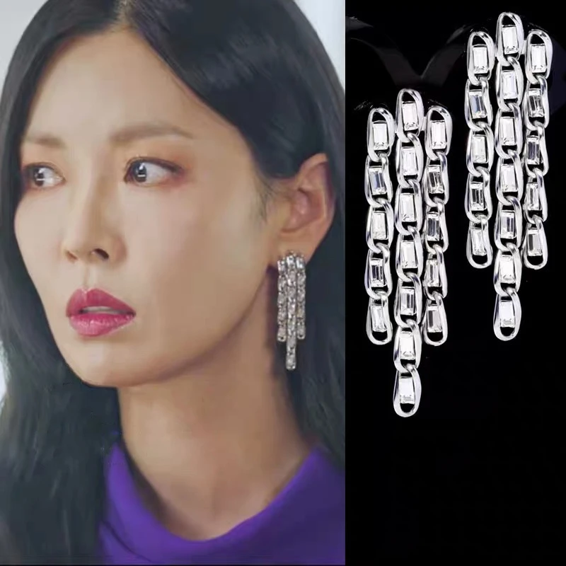 20styles 2020 fashion new korea TV Penthouse WAR IN LIFE lovely temperament elegant Earrings women Eardrop Kim So-yeon star