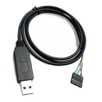 

FT232 flashing line USB to TTL download line FT232 flashing line with CTS RTS 6PIN