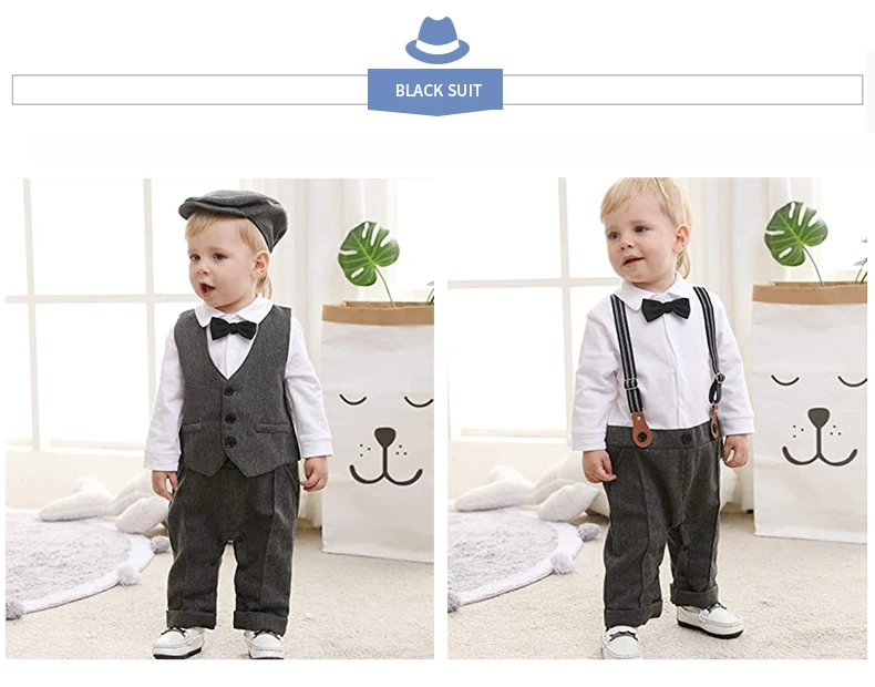 Newborn Boy Formal Clothes Set