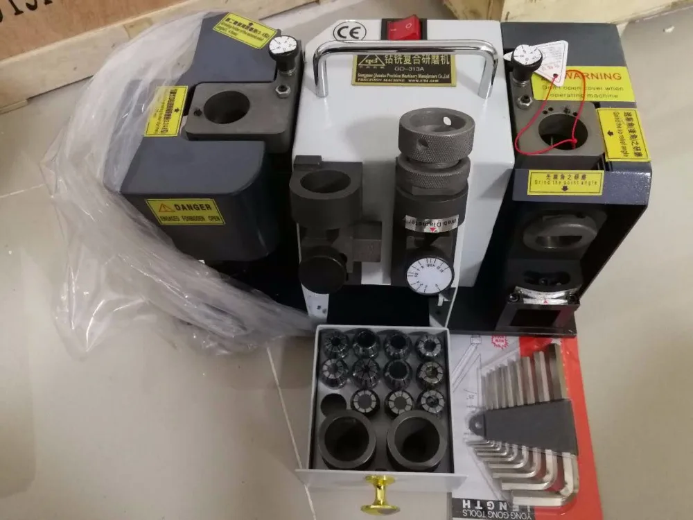 GD-313A Фреза шлифовальный станок фрезерный резак композитный двойного назначения точилка сверлильный станок портативный аппаратный инструмент 220 В