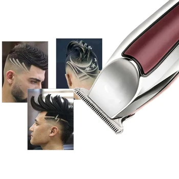 

Electric Hair Clipper Shaver Cordless Hair Trimmer Cutting Machine Hair Clippers Limit Comb Cleaning Brush USB Cable Men 15W