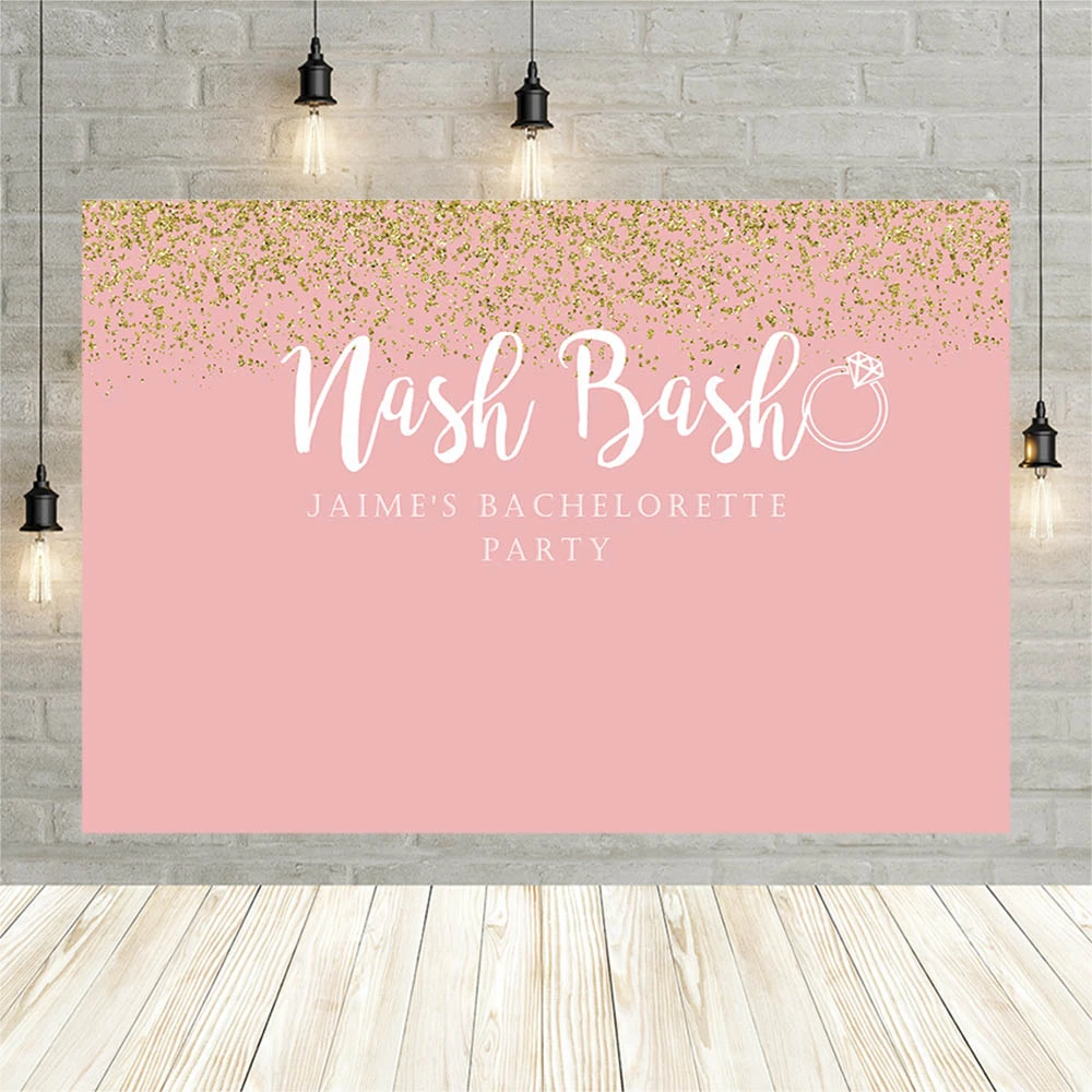 Avezano Nash Bash Bachelor Party Banner Backdrop Pink Solid Color Gold Dots Diamond Ring Girl Photography Background Decoration Background Aliexpress Avezano Nash Bash Bachelor Party Banner Backdrop Pink Solid Color Gold Dots Diamond Ring Girl Photography Background Decoration Background Aliexpress