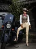 Women's Suit Vest Business Work Jacket Slim Fit Casual Herringbone Waistcoat Retro жилетка женская chalecos para mujeres 6