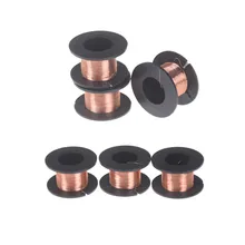 1 шт. Магнитный провод 0,1 мм* 11 м QA эмалированный медный провод красный Магнитный провод для катушки индуктивности реле Электрический счетчик катушки обмотки