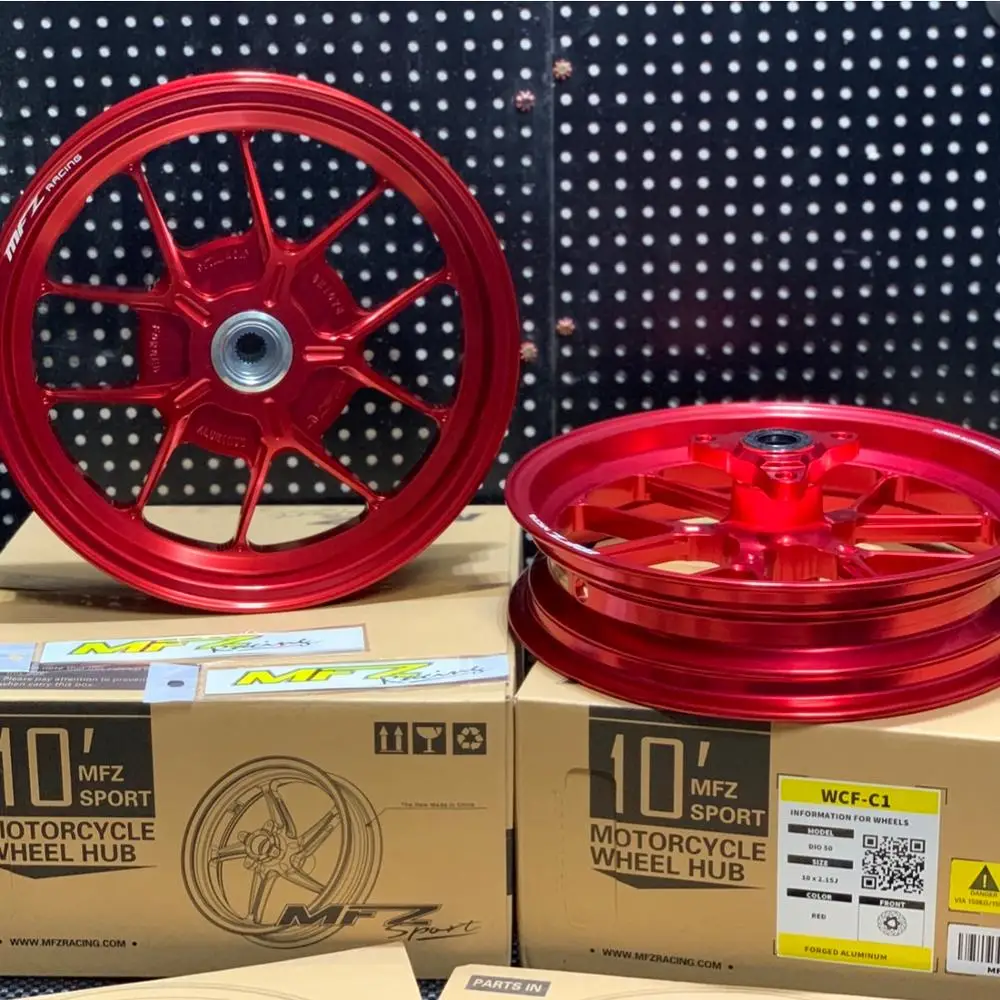 DIO50 MFZ диски AF18 AF24 AF26 AF27 AF28 10 дюймов Алюминиевый Гонки Тюнинг BWSP