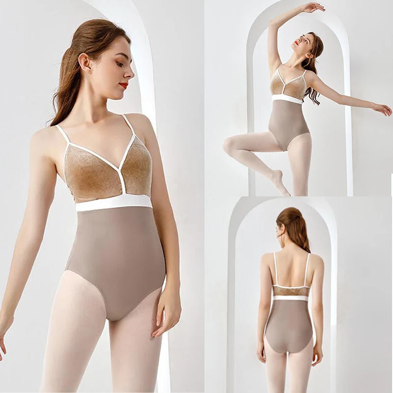 

Daily Practice Ballet Dance Leotard Adult Team Gymnastics Dancing Clothes Women Cheap Advanced Sexy Ballet Leotard