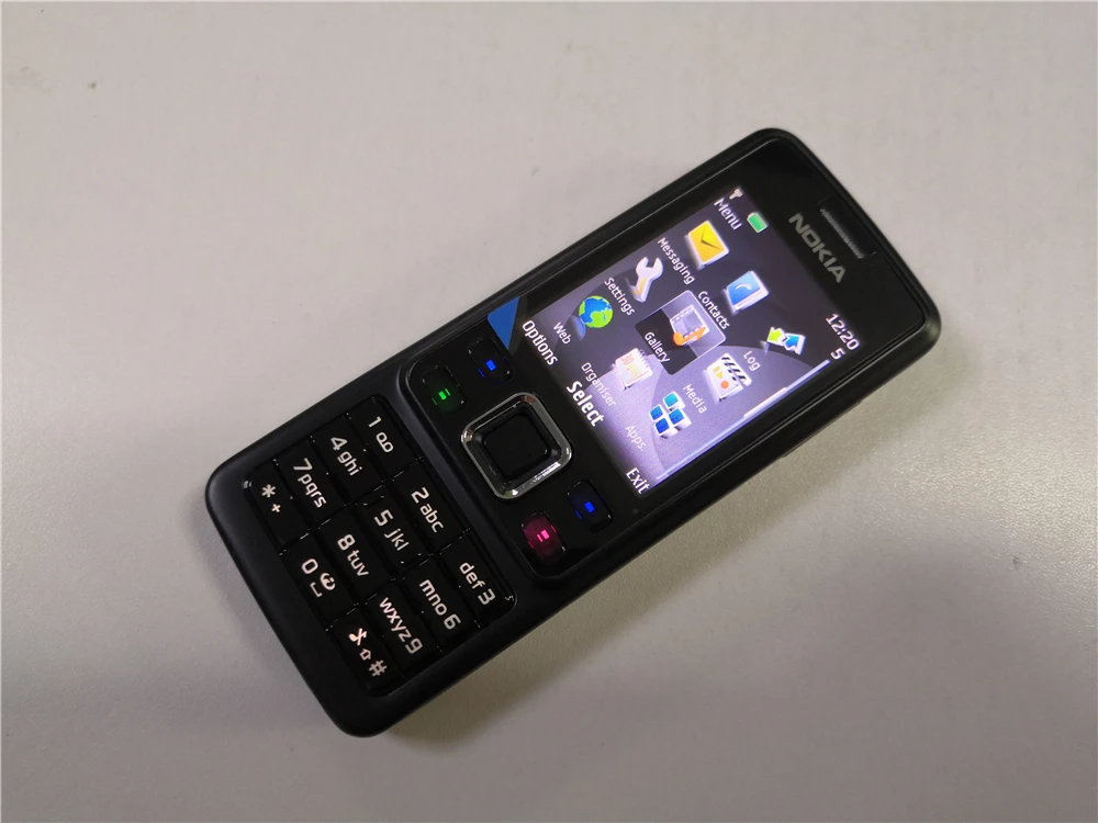 Оригинальный разблокированный Nokia 6300 GSM 860 мАч Поддержка русской и арабской