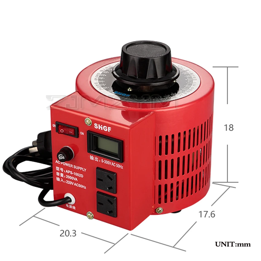 do regulador 2kw monofásico de tensão 220