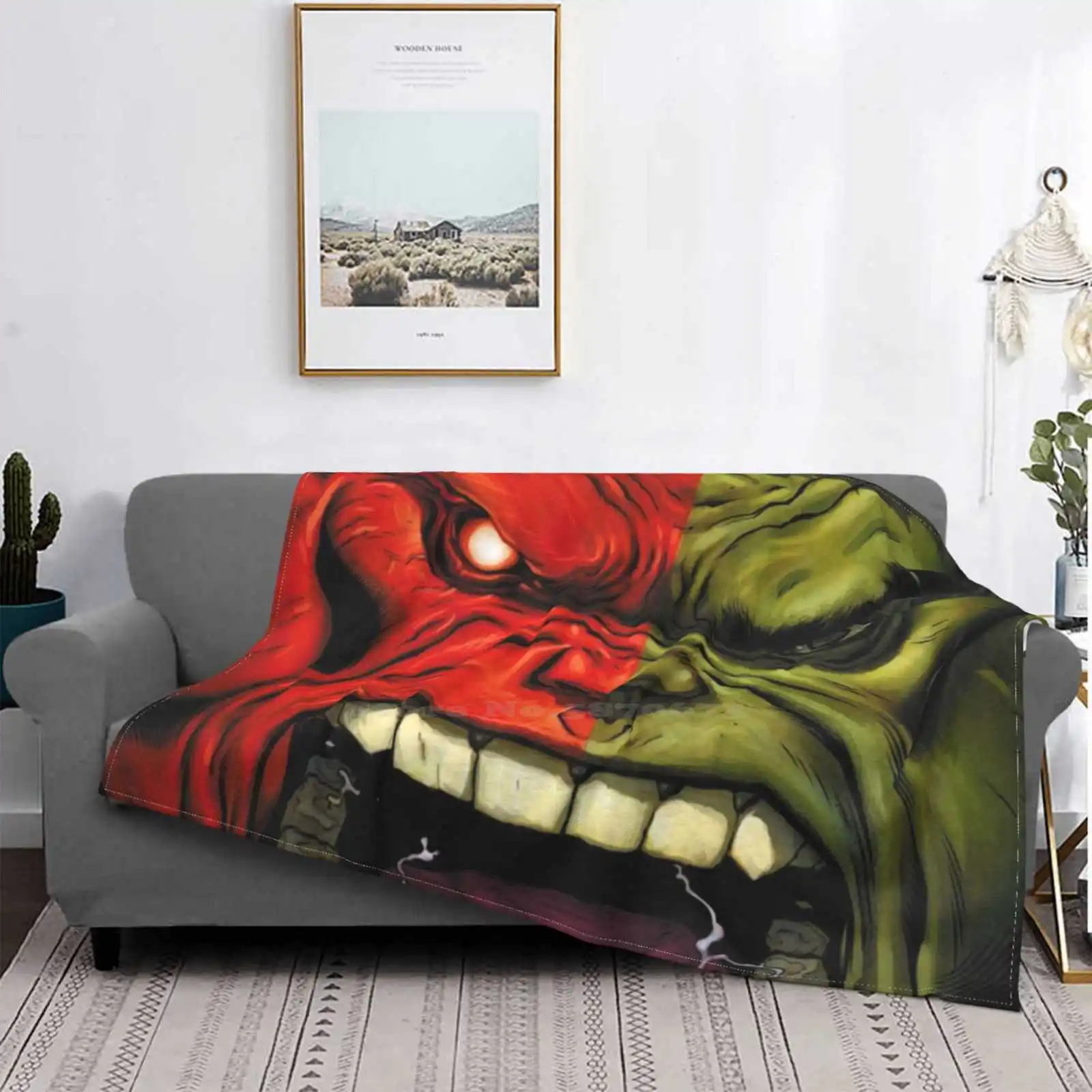 Personaggio Dei Supereroi Vendita Calda Stampa Coperta Di Flanella Di Alta Qualità Spider Logo Red Hero Wonder Supereroi Bd Cartoon Womens