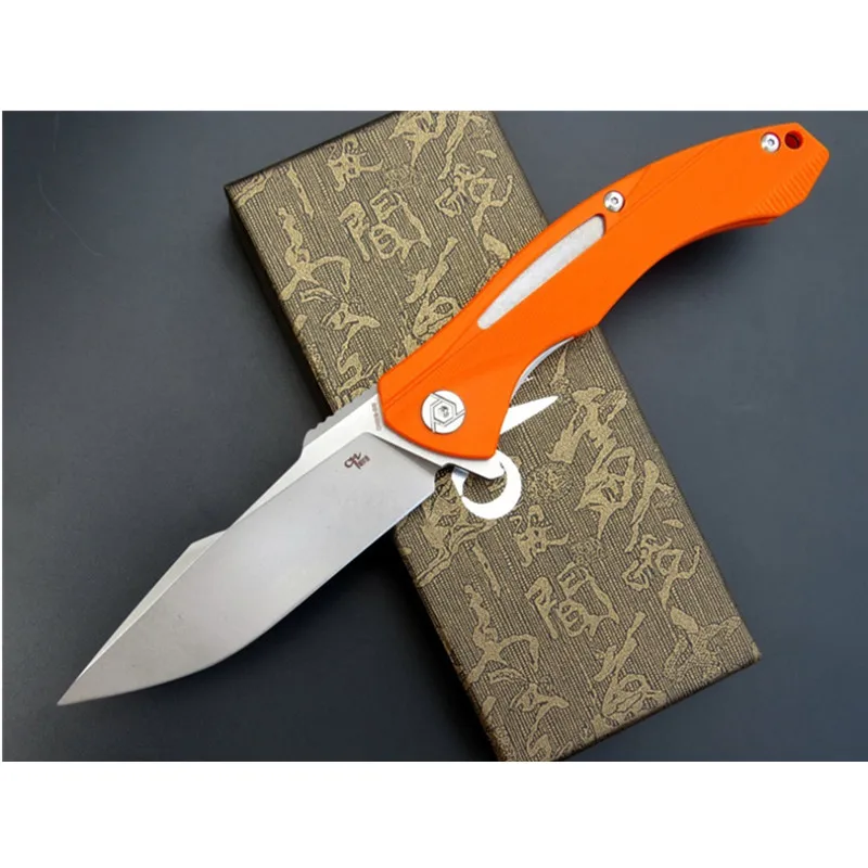 

CH3519 D2 Steel Folding Knife G10 Handle Hunting Camping Knives Outdoor EDC Tool