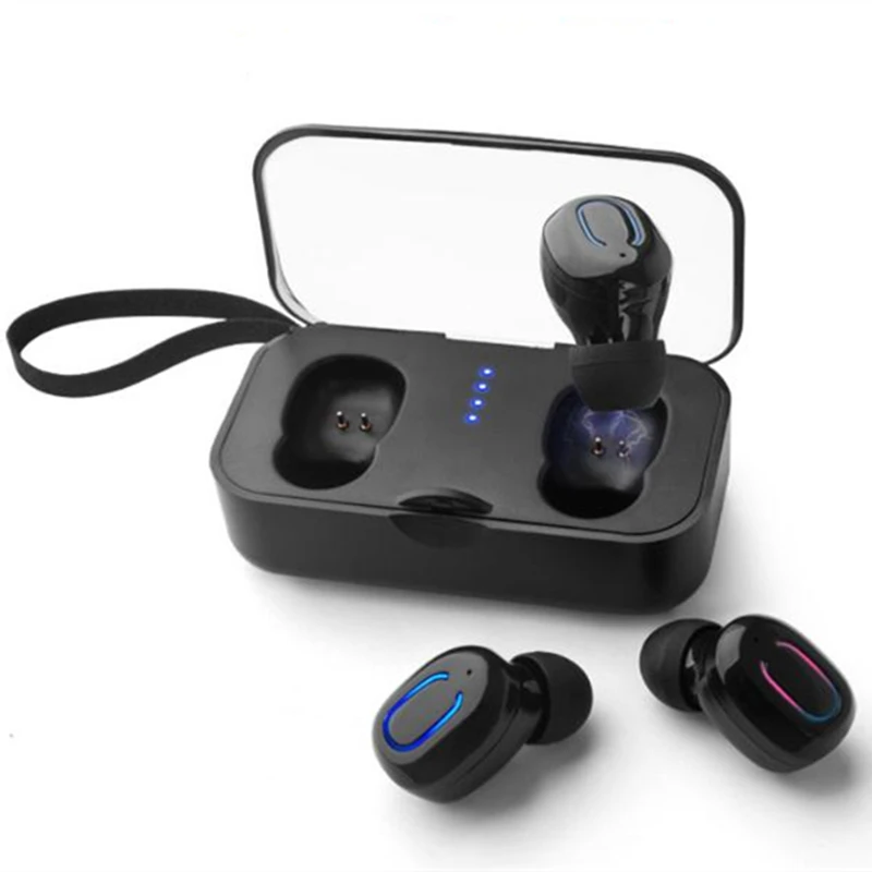

T18s TWS Bluetooth Headset 5.0 wireless headset with mic earphones Mini Bluetooth earbuds for Android iOS PC