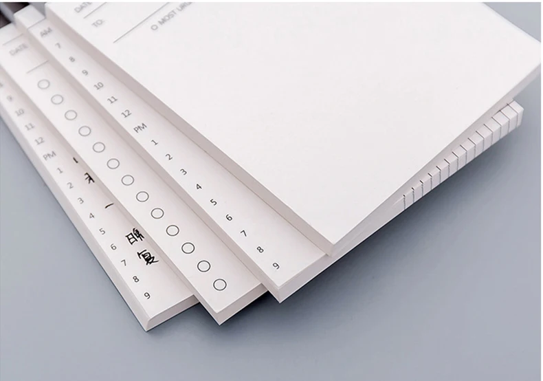 Creative Memo Pad School Note Notepad Stationery Memopad Stationary office Planner Tab Check Schedule To do List Shopping Item