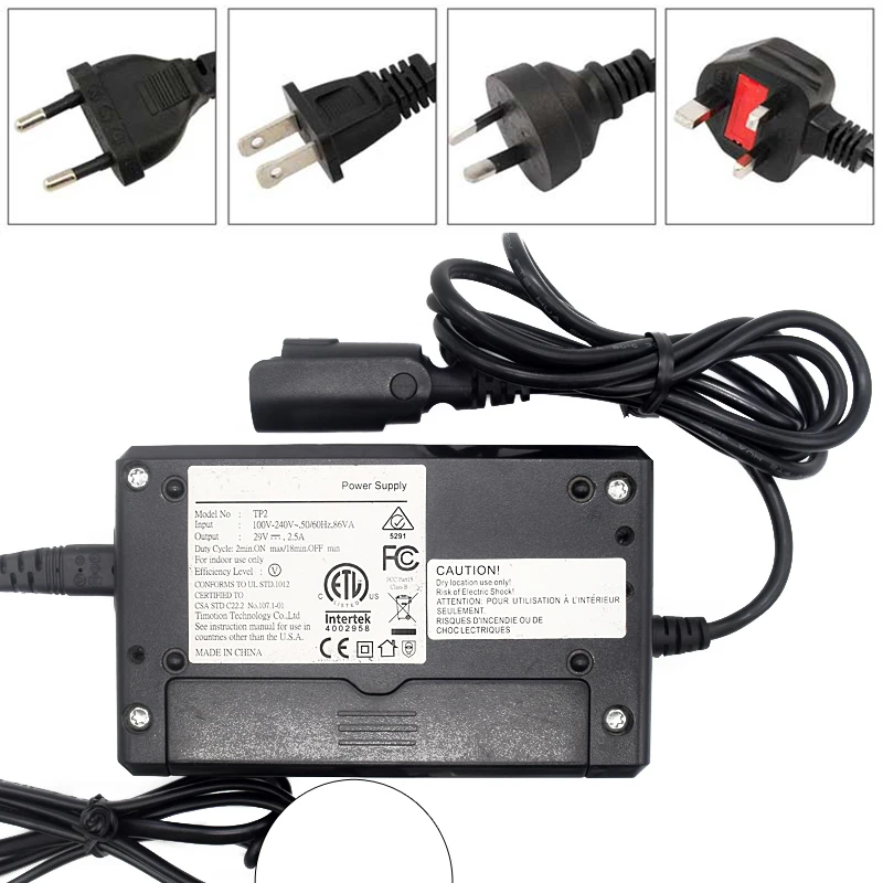 Для TiMotion TP2 29V 2.5A Ip20 Lazyboy адаптер питания зарядное устройство TP2-21A-1A б/у