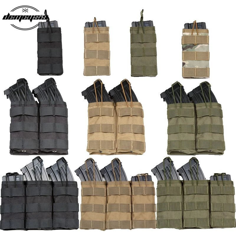Magazine Pouch Paintball Molle Nylon Tactical 1000D M4 Single/Double/triple