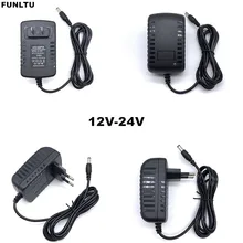 

LED Driver For LED Strips Lights Power Supply DC12V-24V Plug Led Power Adapter 3A Power Plug AU EU UK US