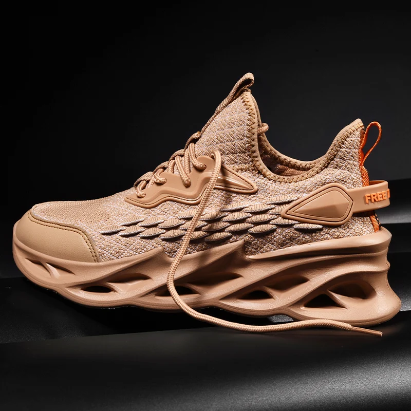 

2019 new Men Running Shoes Shock Absorption Cushion Breathable Lightweight Comfortable Footwear Outdoor Sports Sneakers walking