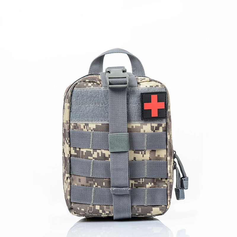 Открытый рюкзак для выживания аварийная медицинская тактическая сумка страйкбольная нейлоновая охотничья поясная сумка утилита Molle сумка на пояс чехол для телефона - Цвет: 02