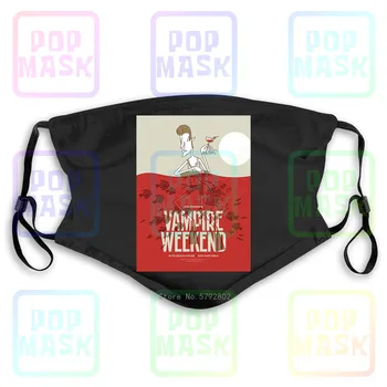 

Dust Mask with Filter Vtg Vampire Weekend Tour August 29Th 2010 Marymoor Park Washable Reusable Mask