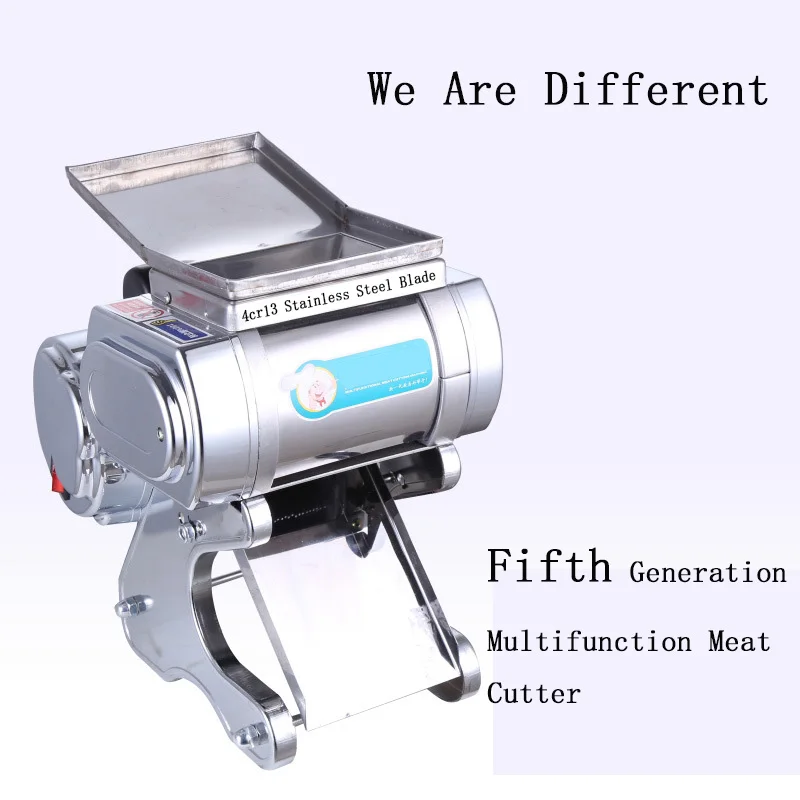 

BL-70 5.0mm /7.0mm Blade Fully Automatic Electric Commercial Stainless Steel Slicer Shredded Vegetable Cutter Minced Meat Slicer