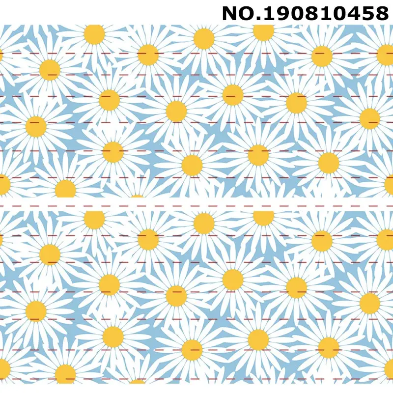 

50 ярдов, лента с цветочным принтом