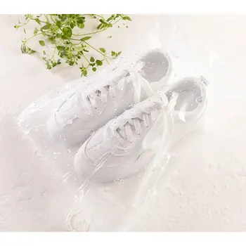 

20pcs Zip Lock Shoe Bag Waterproof Dustproof Transparent Clothes Cosmetic Makeup Storage Bags Organizer for Home Travel